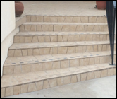 Ceramic Design Mosaic  Stairs Backsplash