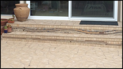 Ceramic Design Mosaic Steps Backsplash