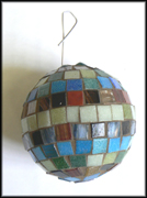 Ceramic Design - Metallic Mosaic Ball