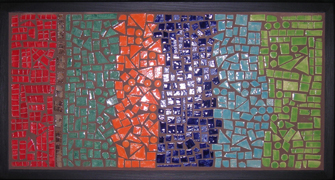 Ceramic Design - A Color Study Mosaic